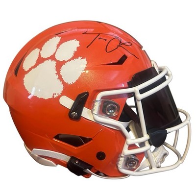 Trevor Lawrence Signed Clemson Authentic SpeedfFlex Helmet W/Visor