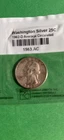 1962-D Washington Silver Quarter (Average Circulated) - Very Fine