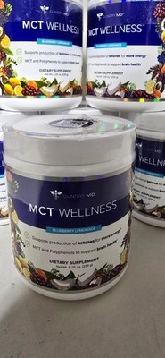 Gundry MD MCT Wellness Powder Blueberry Lemonade Flavor Diet Supplement 8.25 oz