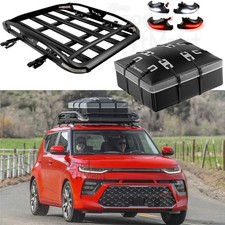 For Kia Soul Hatch 50 Top Roof Rack Cargo Carrier Basket Top Luggage Holderbag For Kia Soul Hatch 50 Top Roof Rack Cargo Carrier Basket Top Luggage Holderbag