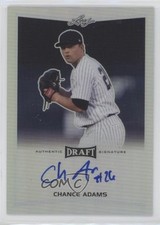 2016 Leaf Metal Draft Chance Adams #BA-CA1 Auto 0af