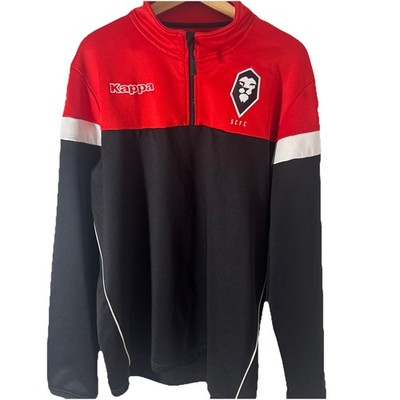 Salford City Football Training Top Kappa  Size XXL 1/4 Zip Sweat Drill 2018/19