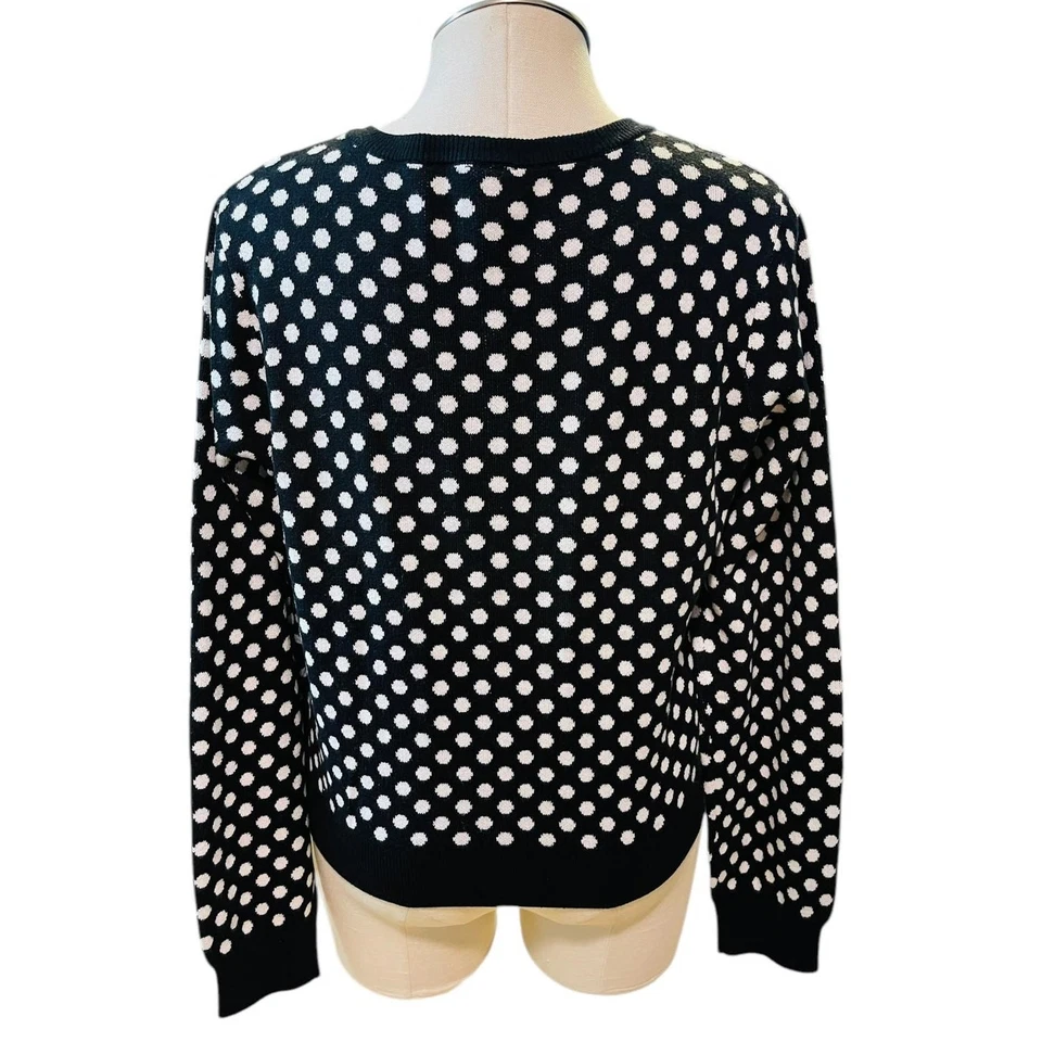 Suéter Cárdigan Her Universe Talla Grande 2 Disney Minnie Mouse Cerezas Lunares Foto 3 de 3