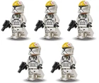 LEGO Star Wars Phase 1 Clone Pilot Minifigure LOT of 5x 75432 V-19 Torrent NEW