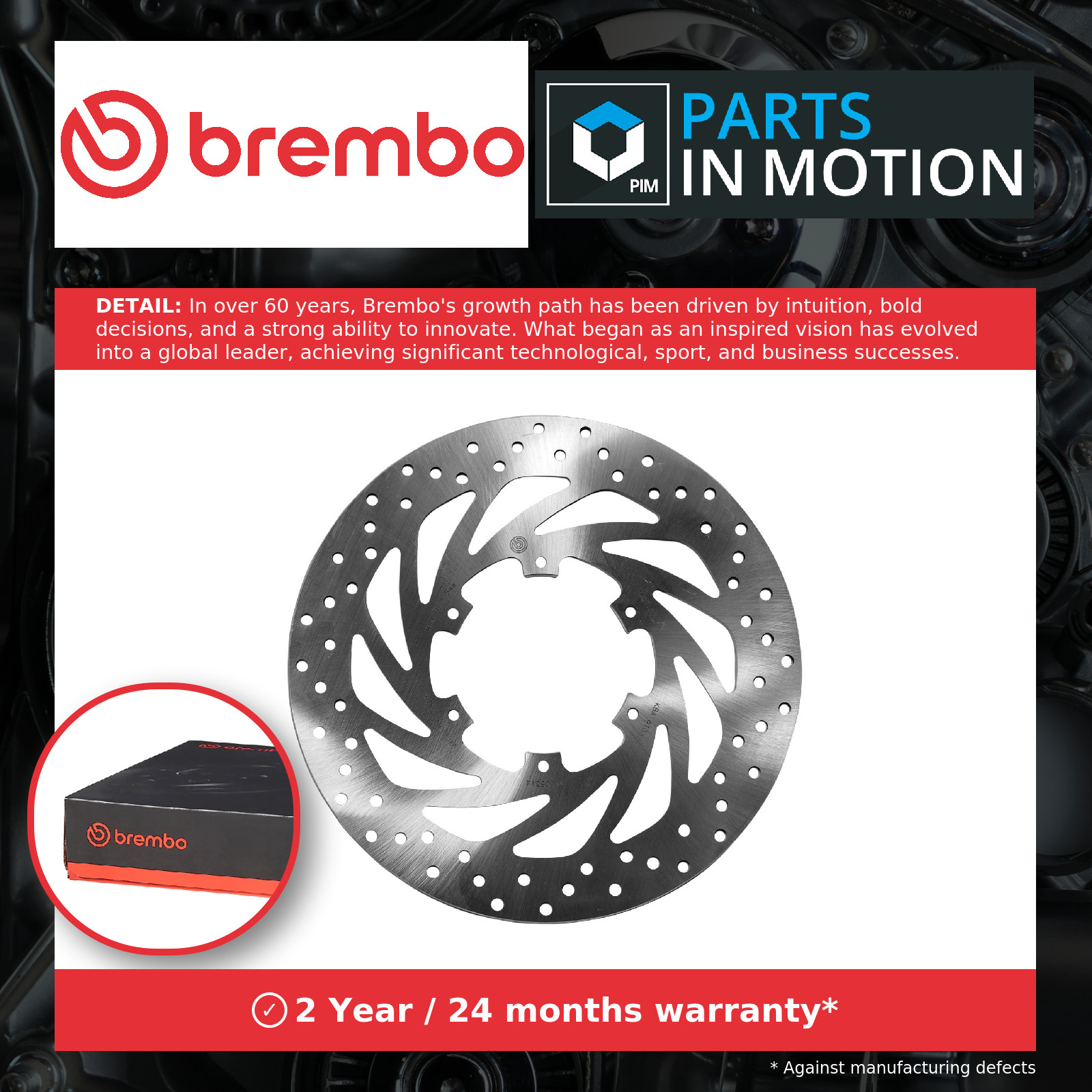 Disk Brake BREMBO Series Gold Round Fixed for Moto Spare Parts Accesories - Image 5
