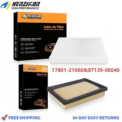 Dual Air Filter Pack for Toyota Prius 2016-2022, Includes AWD-e & C Models