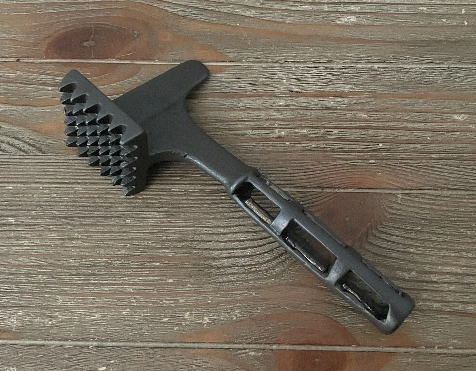 Antique Cast Iron Meat Tenderizer Hammer Farmhouse Kitchen Decor
Opens in a new window or tab