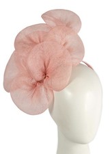Pink spring racing sinamay flowers fascinator by Max Alexander 100 AU Seller