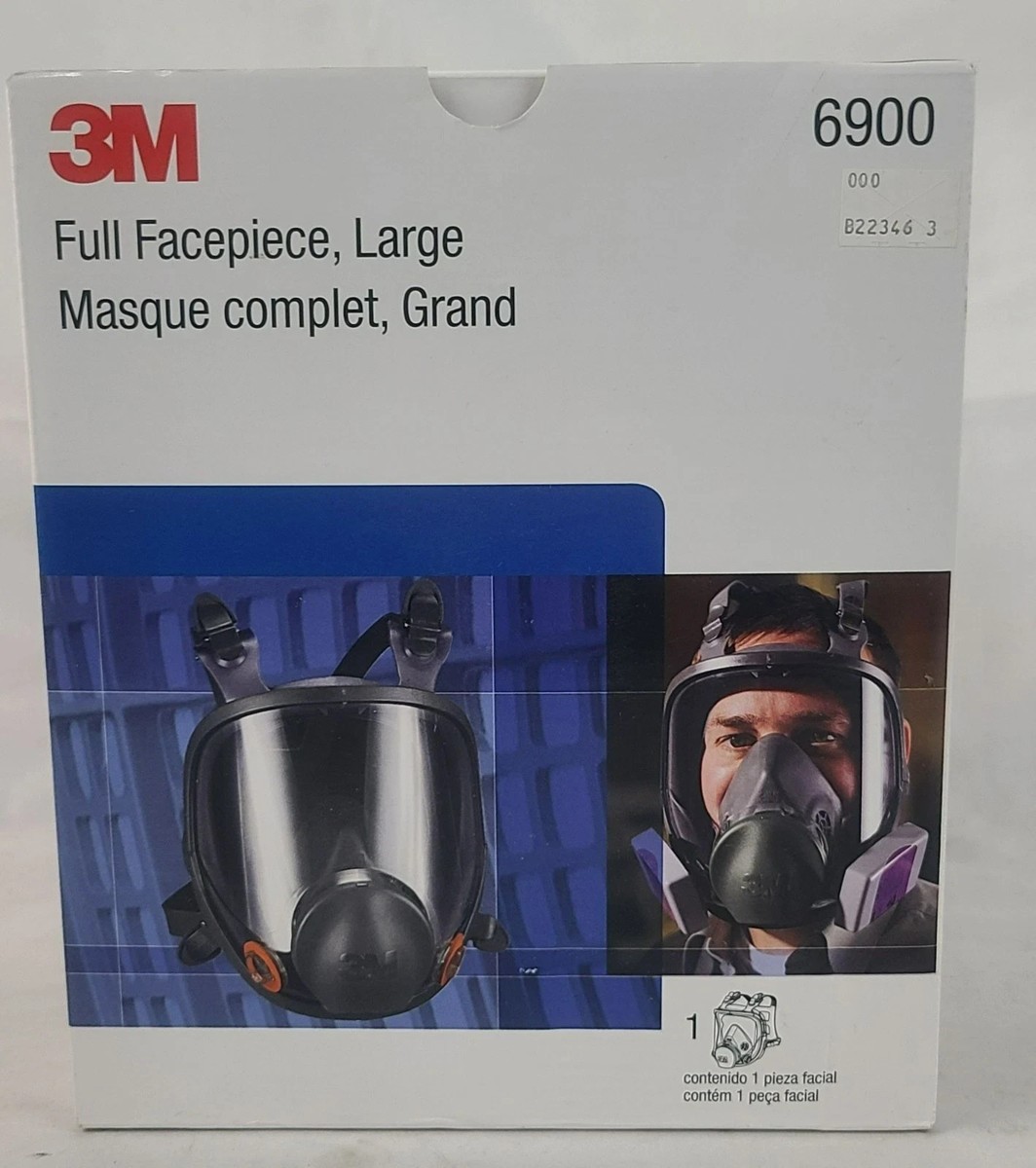 3M Full Facepiece Reusable Respirator Mask Large - 6900 for sale