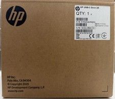 HP USB-C Dock G5 5YH26AV ABA Universal Docking Station with 100W Power Delivery