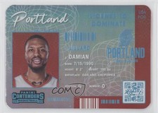 2021-22 Panini Contenders License to Dominate Damian Lillard #21 s3g