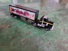 TYCO US1 ELECTRIC TRUCKING - SMOKEY & THE BANDIT THEMED SEMI & TRAILER. TESTED.
