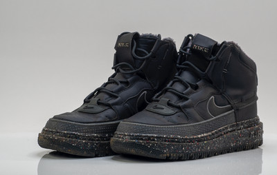 Nike Air Force 1 Boot NN Smoke Grey Black Shoe DD0747-001 | Men's Size 9