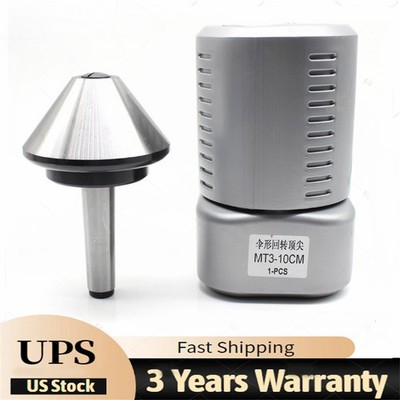 4?? MT3 Bull Nose Live Center Morse Taper 75 Degree Bull Nose Center 100mm