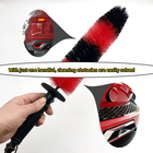Auto Wheel Long Soft Cleaning Brush Car Wheel Brush Rim Tire Detailing Brush Car