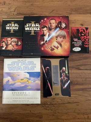 Star Wars Episode I: The Phantom Menace VHS 1999 Widescreen Collector's Edition