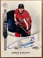 2020-21 SP Authentic Autographed Future Watch Connor McMichael 968/999 NM #149