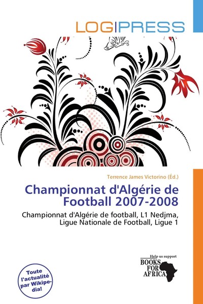 Terrence James Victorino | Championnat D'algéRie De Football 2007-2008 | Buch-image