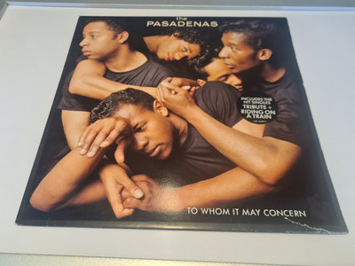 The Pasadenas To Whom It May Concern 12'' Vinyl Album LP Record Soul R&B 1988 80s