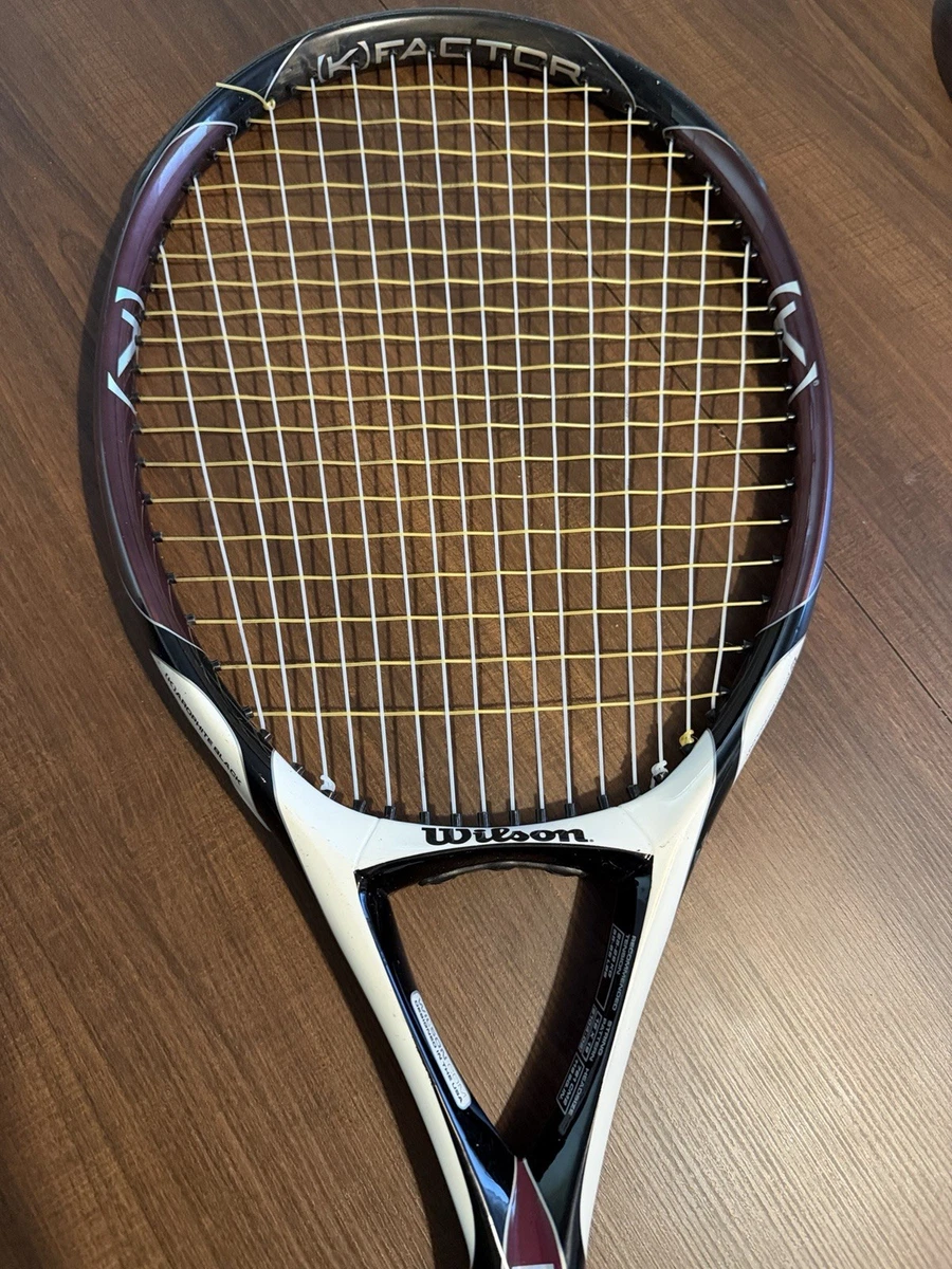 Raquette Tennis Vintage Wilson K Factor K Five – Cordée, Taille 4 1/2, Neuve