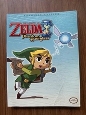 Legend Of Zelda Phantom Hourglass Strategy Guide Premiere Edition with poster