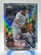 Wandy Peralta 2023 Topps Chrome Update Series - Prism Refractor #USC144 Yankees
