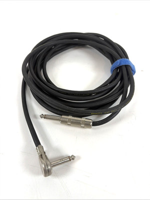 Switch Craft 10 Ft. 1/4'' TS Male Instrument Cable Straight to Right Angle VTG