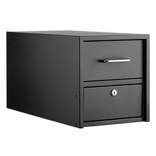 Uimoso Outdoor Lockable Metal Mailbox with Ma...