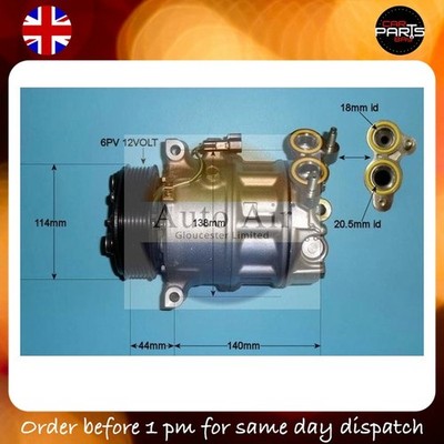 COMPRESSOR FOR FORD C-MAX FOCUS GALAXY GRAND MONDEO S-MAX 1.6 TDCI A/C PUMP