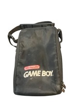 Official Nintendo Original Gameboy Black Vintage Carrying Case Bag with Strap