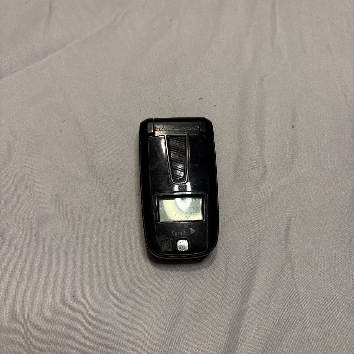 Sanyo SCP-2700 Sprint Flip Phone Black Vintage 3G CDMA Cellular