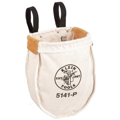 KLEIN TOOLS 5141P Tan,Tool Pouch,Canvas 2DGU1