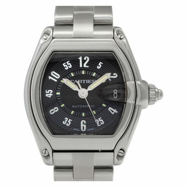 Cartier Roadster Men's Black Watch 