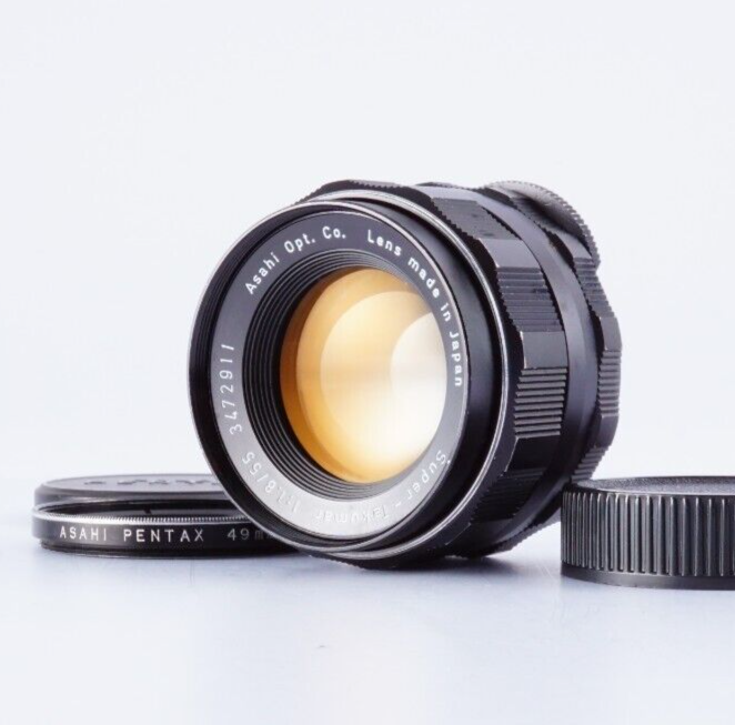 EX+5 PENTAX Super Takumar 55mm F/1.8 Standard MF Lens For