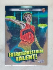 23-24 Topps Chrome Cosmic Extraterrestrial Talent Gradey Dick Rookie Card ET-23