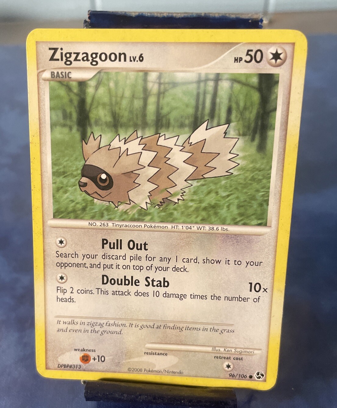 Zigzagoon - 96/106 - Common x1 - Lightly Played - DP Great Encounters