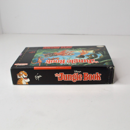 Disney Il Libro della Giungla Super Nintendo SNES solo scatola gioco con protezione plastica - Foto 14 di 14