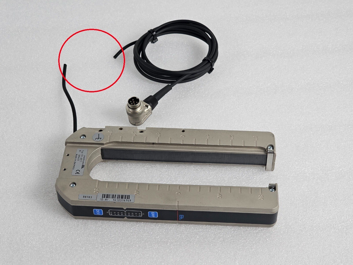 Erhardt+Leimer DC9229 Controller+ AG4571 Linear Actuator& FR6011 Sensor ...