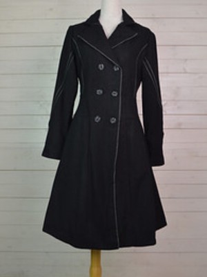 laura ashley boiled wool jacket