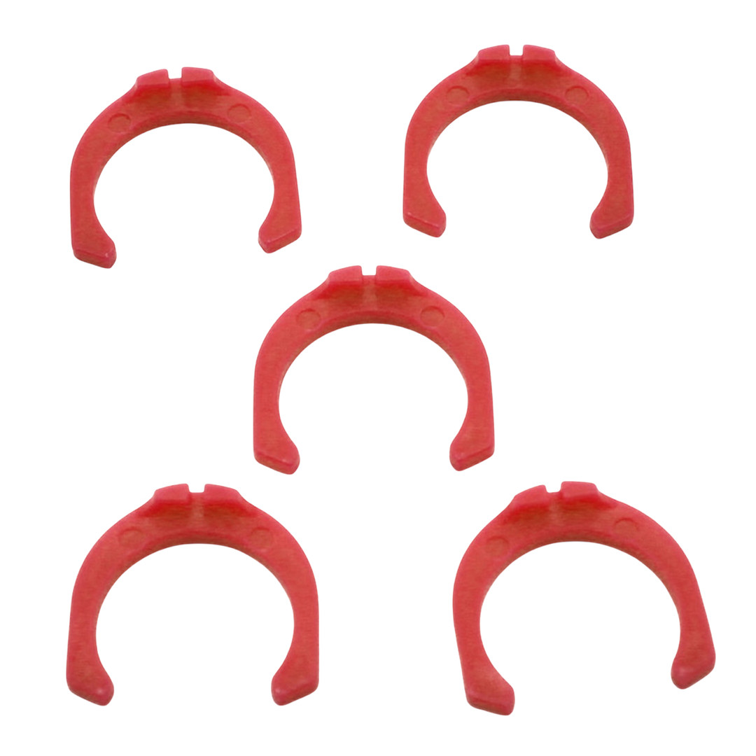 W4 Locking Collet Clips JG Push Fit Water Fitting 12mm Red x5