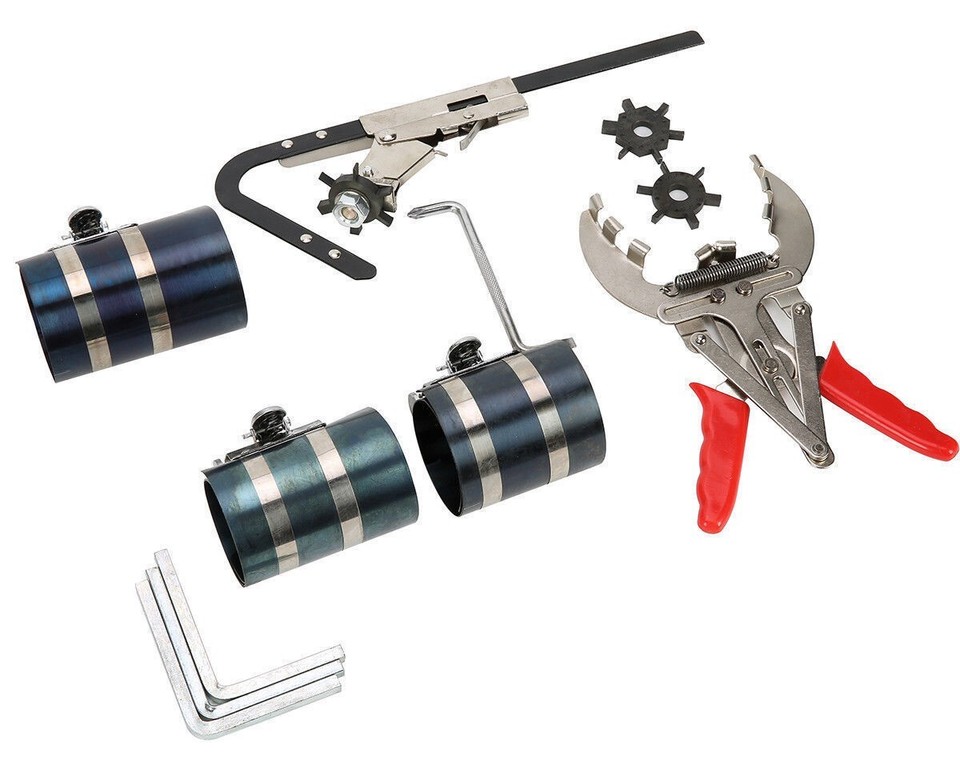 Piston Ring Service Tool Set Auto Engine Motor Cleaning Ring Expander ...