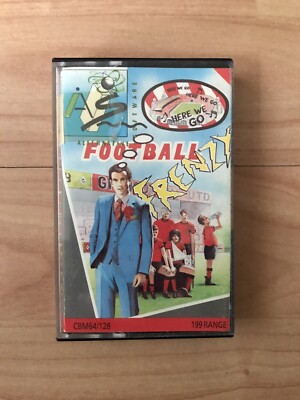 Football Frenzy Commodore 64 128 C64 Kassettenspiel