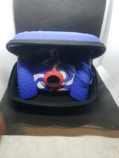 Discovery Kids USB Compatible Blue, Red  White Digital Camera w/Case - Preowned