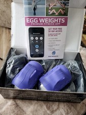 New Egg Weights Cardio Max 3.0 lb Set with Case Weighted Yoga Dumbbell Boxing