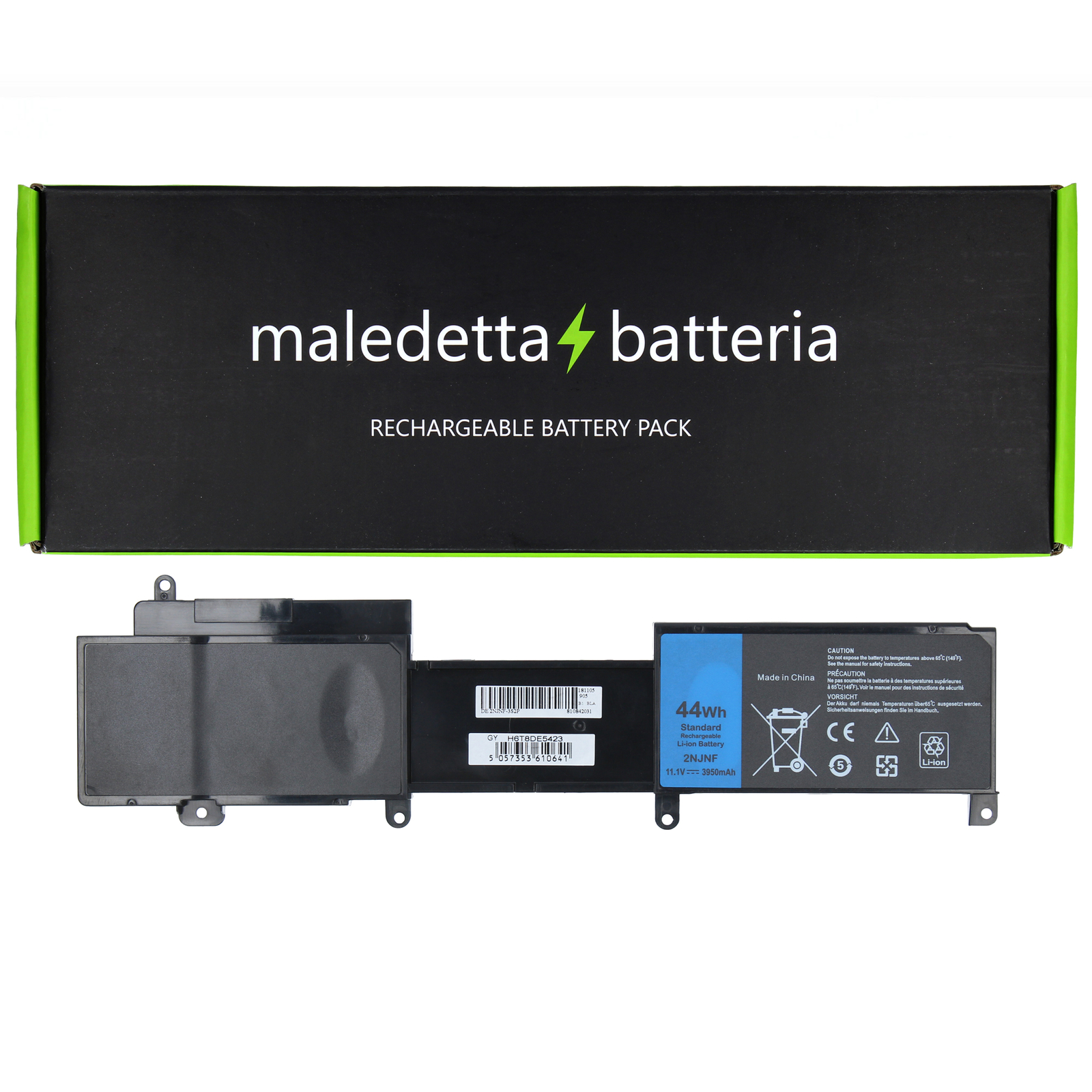 Batteria 2NJNF per Dell Inspiron - Rigenera il tuo Portatile del Cuore