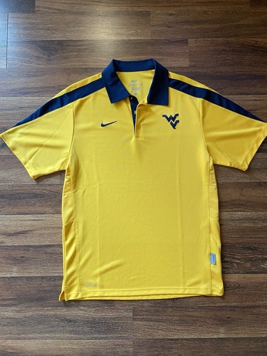 Nike West Virginia WVU Team Issue Polo 