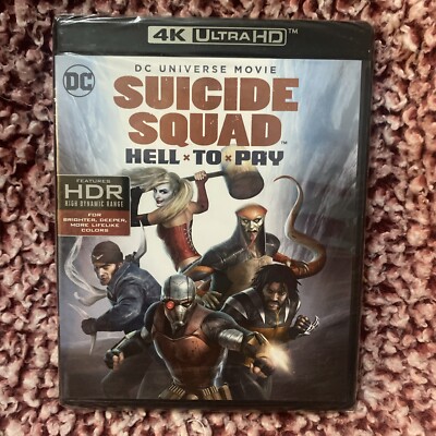 Suicide Squad: Hell to Pay (4K Ultra HD + Blu-Ray, 2018) New