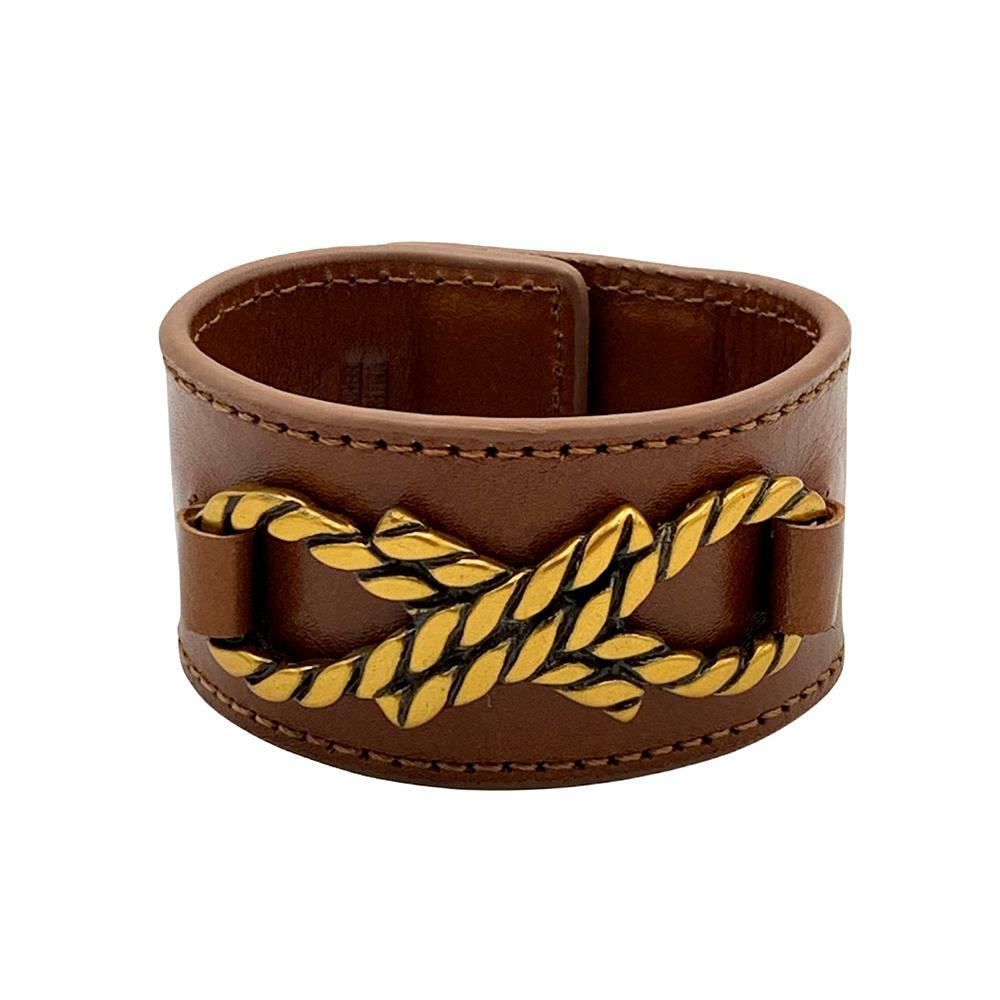 Патрисия Нэш Амабель Бесконечный Веревочный браслет-манжета Коричневого цвета 5390₽