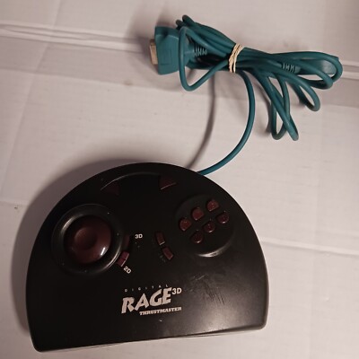 Xbox Rage Controller THRUSTMASTER DIGITAL RAGE 3D PC GAME PAD CONTROLLER VINTAGE | eBay