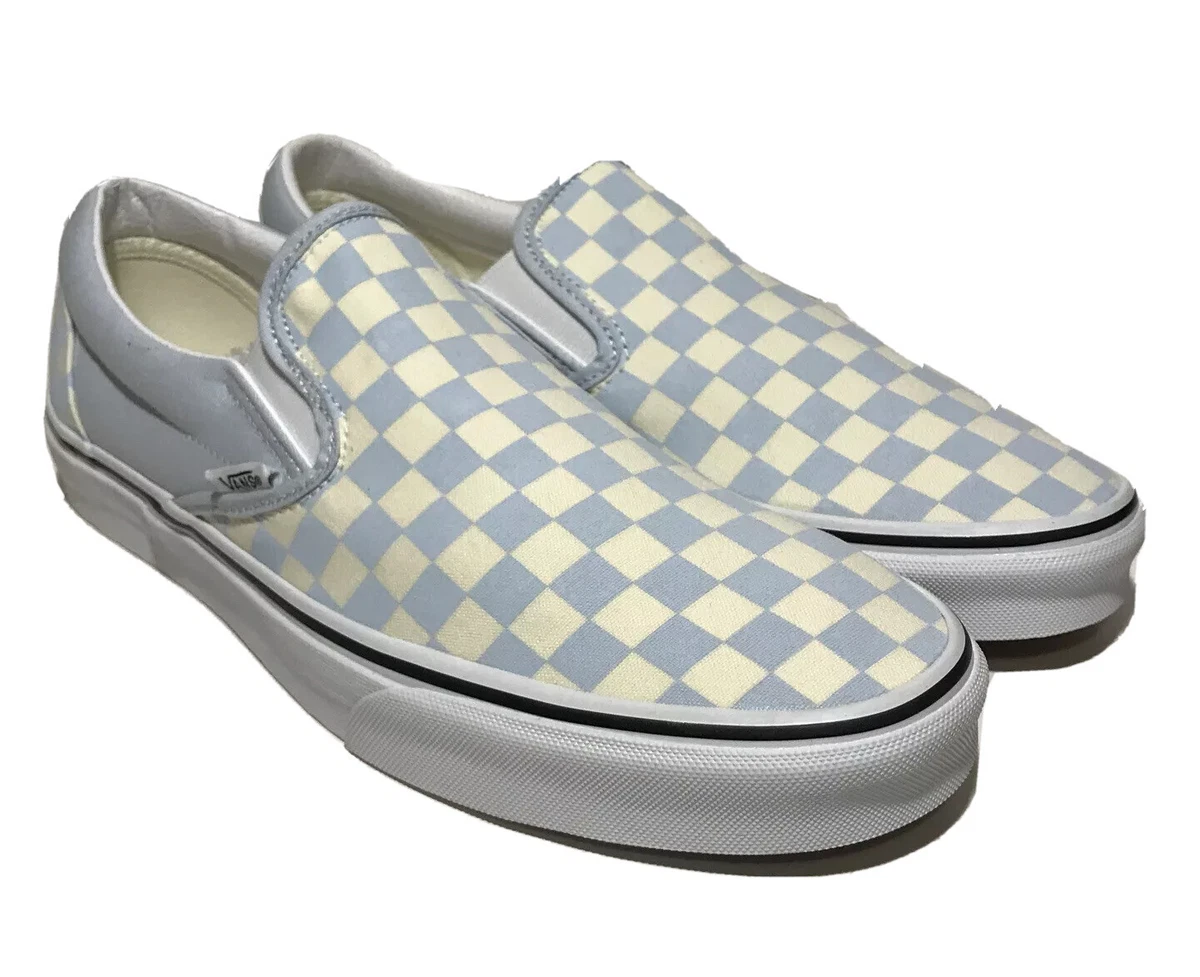 Vans light grey shop checkered